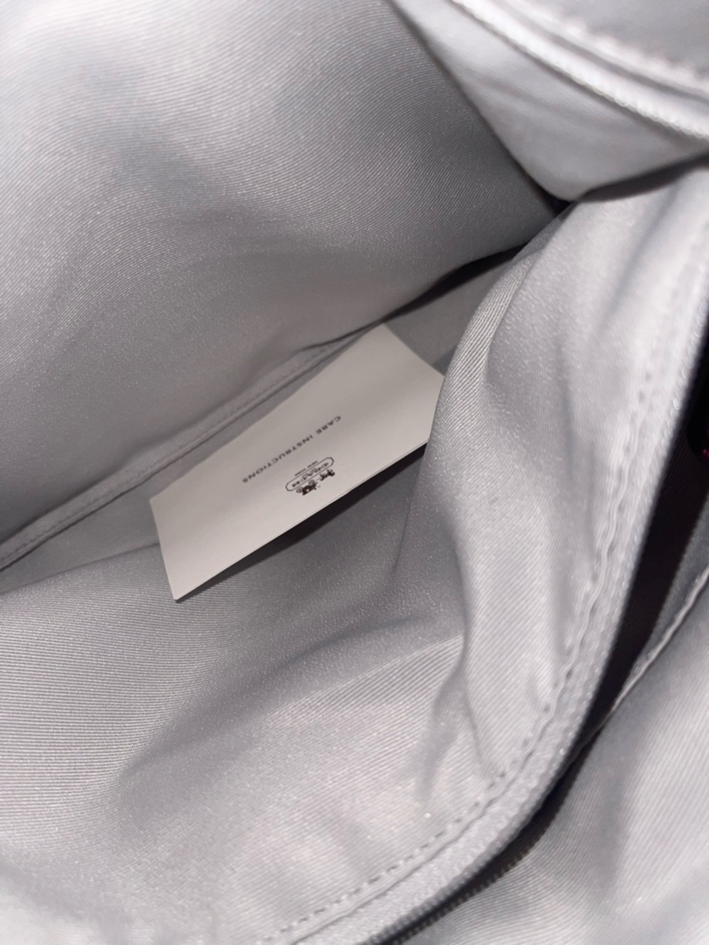 Vintage Coach Purple Signature bag - Picture 8 of 8